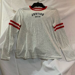 Justice Ringer long Sleeve T-Shirt